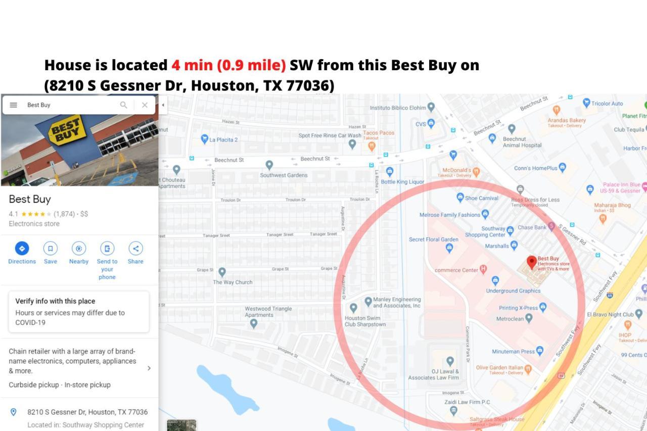 Southwest, Nrg, Grb, Mm Park, Downtown, Galleria, Medical Center - Imogene 休斯敦 外观 照片